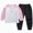 fall winter outfits-C, variant on TOWED22 Toddler Baby Boy Clothes Color Blocking Outfits Fashion Fall Winter Sweatshirt Sweat Pant Kids Tops Shirt Pant Sets(Blazer,3-4 Y)