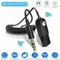 thumbnail image 1 of USB Bluetooth Receiver for Car, Music Streaming Car Kit, Portable Wireless Audio Adapter 3.5mm Aux Cable, 1 of 9