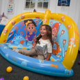 thumbnail image 2 of World Tech Toys Blippi Inflatable Ball Pit - with 20 Plastic Balls, Size: 4.4 x 3.2 x 3 Feet, Age: 2 & above, 2 of 9