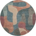 thumbnail image 2 of Addison Rugs Mayfield Premium Machine Washable Transitional Abstract Sage Round Rug, 8' x 8', 2 of 6