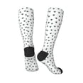 thumbnail image 4 of Fotbe Turtle print Women's Men's Novelty Crew Socks Cotton Socks Knee High Socks for Walking,Running,Nurses,Pregnancy, 4 of 9