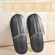 thumbnail image 2 of Fotbe Monochrome Abstract Lines Pantuflas Peludas para Mujer con Estampado, Zapatillas de Peluche, Zapatos de Invierno para Casa, Uso Interior y Exterior-Medium, 2 of 8