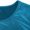 thumbnail image 6 of Admvng Going Out Tops For Women Fashion Multi-Color Sequin Ribbed Casual Short-Sleeve Off-Shoulder T-Shirt S-2XL, 6 of 8