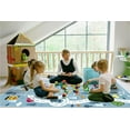 thumbnail image 2 of MENGFANMIN Hopscotch Rugs for Kids,Non Slip Blue Floor Rug Fun Educational Game for Toddlers Children,Soft Nursery Carpet for Bedroom,Preschool, 2 of 7