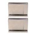 thumbnail image 1 of 2 Piezas de Bisagras de Puerta de de material acero Inoxidable de Pared / Abrazadera Pulida de BLESIY Bisagras para puertas de baño 360, 1 of 8