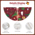 thumbnail image 5 of Bingfone Christmas Tree Skirt Mat Christmas Decoration Interior 36"-, 5 of 8