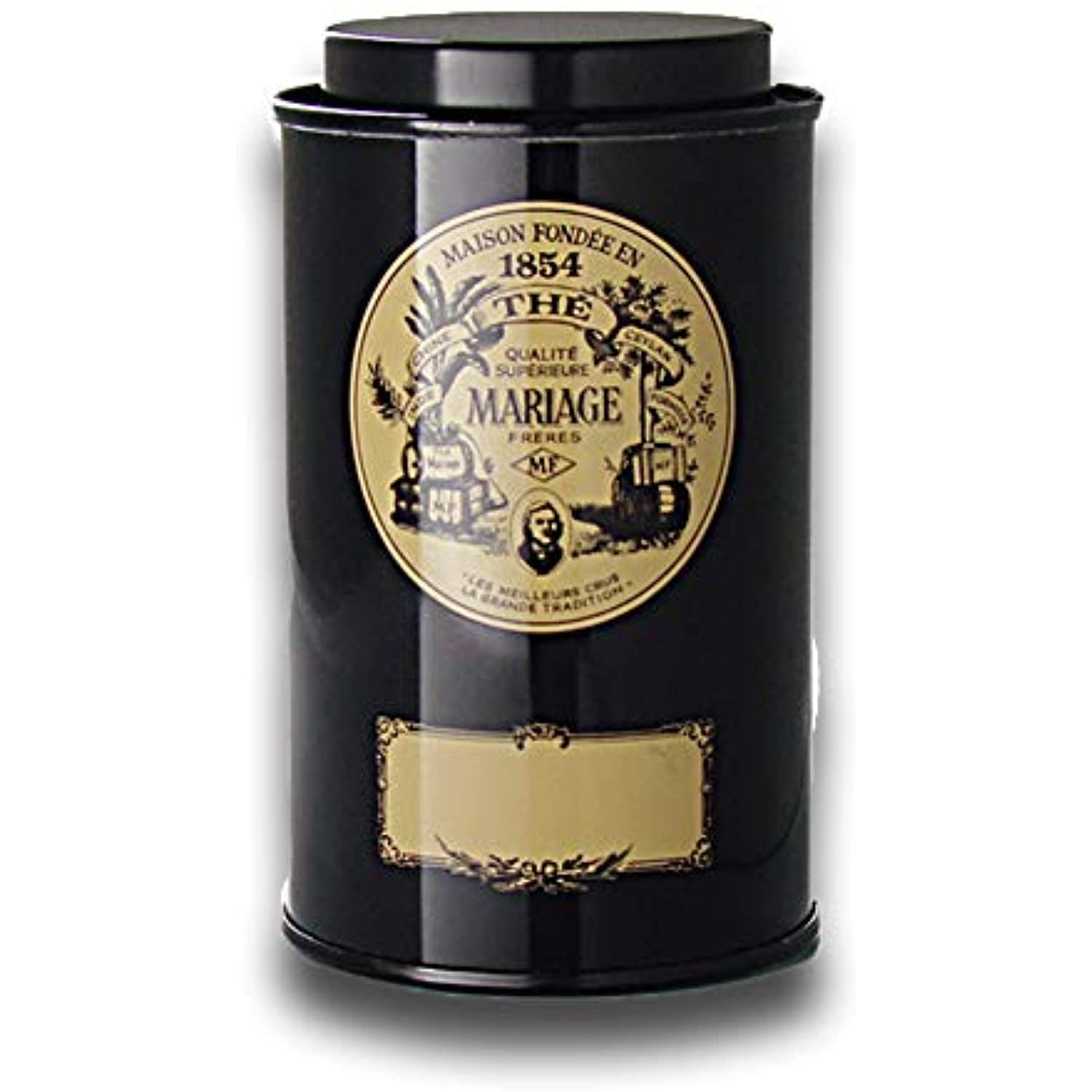 Mariage Freres Paris Tea Time 3 Tea Gift Set In Classic Black 100G  Canisters 