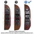 thumbnail image 3 of Master Power Window Switch Bezel 15920638 Front Left Driver Side Door Master Window Switch Panel Trim for 1500 2500 3500, 3 of 7