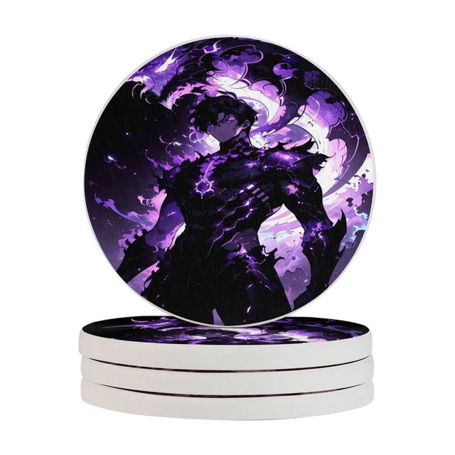 Posavasos de tierra de diatomeas absorbente Solo Leveling, aislamiento antideslizante de tierra de diatomeas inodoro que protege la superficie de la mesa contra daños Talla única