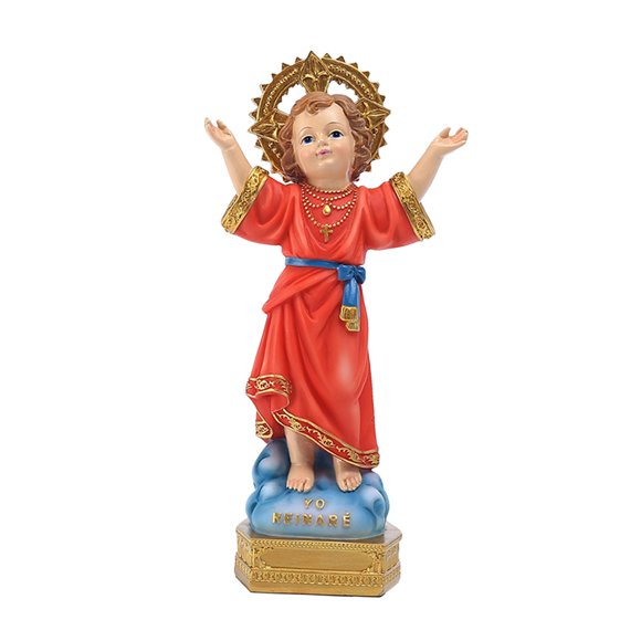 Estatua infantil de resina de estilo europeo, elegante, para regalo de inauguración de casa, ligera, multifuncional, para decoración de mesa.