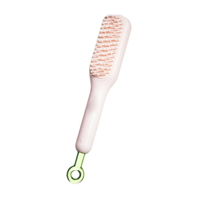 Portable Retractable Hair Comb with Self-Cleaning Function, Anti-Static Scalp Massage Brush, Detangling & Smoothing for All Hair Types