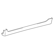 Genuine OE Toyota Rocker Molding - 75850-02902