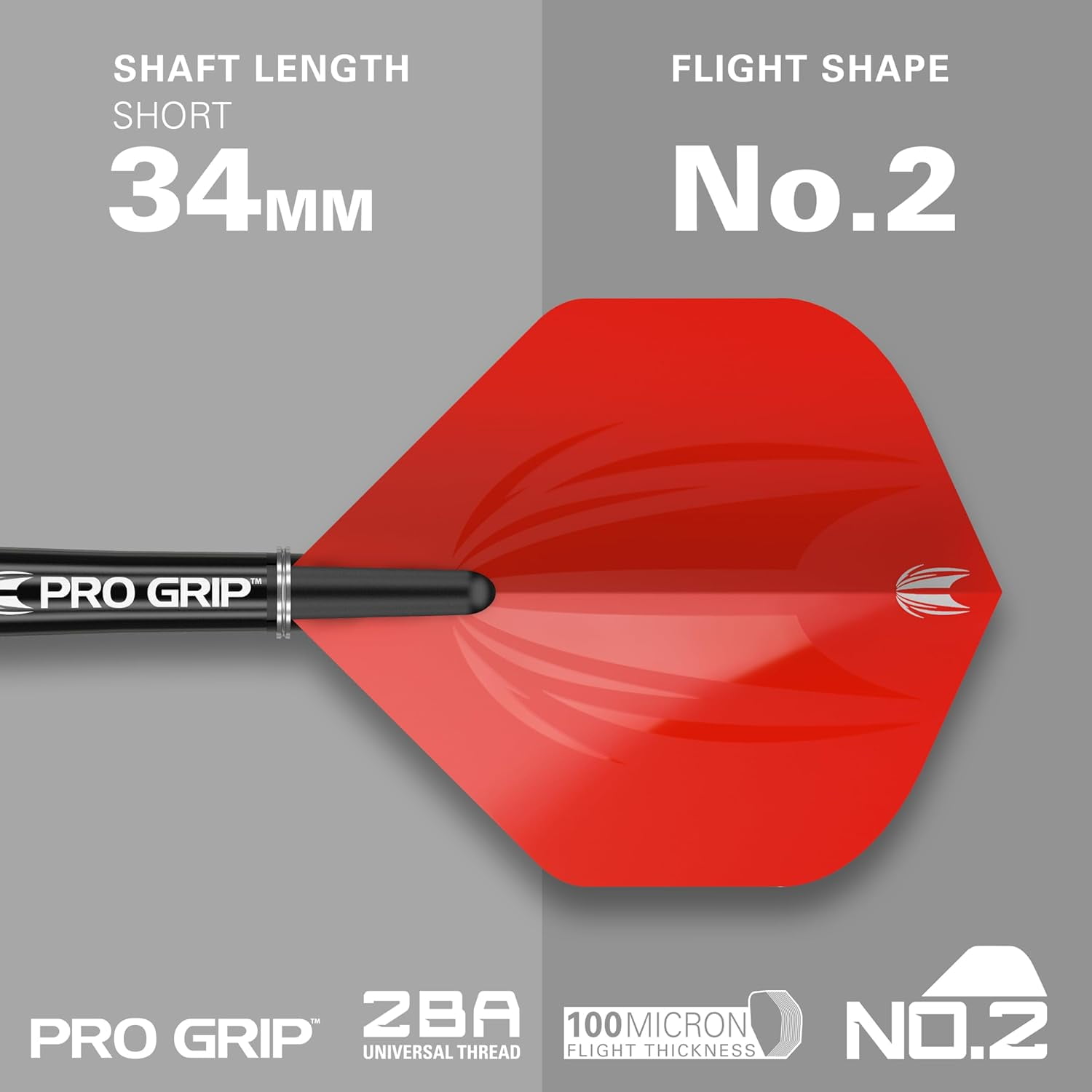 Target Darts Artemis 23G Tungsten Steel Tip Darts Set - 6 Pro Grip Shafts - 9 Pro Ultra Flights – Dart Wallet - Dart Counter App Coupon Bundle
