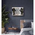 thumbnail image 6 of African American Wall Art Black King And Queen Canvas Print Painting Picture Artwork Black Girl Inspirational Quotes Wall Decor For Living Room Bedroom Office Home Decor Framed Ready To Hang 16x24Inch, 6 of 6
