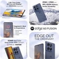 thumbnail image 4 of Motorola Moto Edge 60 Fusion 5G Ai Compatible with Tmobile Mint Tello & Global 256GB+8GB NFC 50MP Triple Cam Dual Sim 6.67" Curved XT2503-1 Latino American Version Amazonite Green, 4 of 5