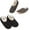 2-pk Cable Knit (Black & Grey), variant on Women’s Non-Slip Sherpa Lined Slipper Socks, Warm Gripper Soles Soft Indoor House Shoes with Elastic Heel, Gift Set (Sizes S/M/L, Colors Pink/Gray/Beige/Burgundy/Charcoal/Black)