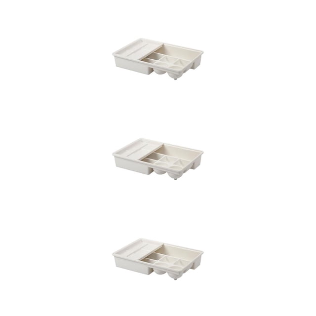 Organizador de cajones de escritorio Tholdsy para manualidades Color Blanco
