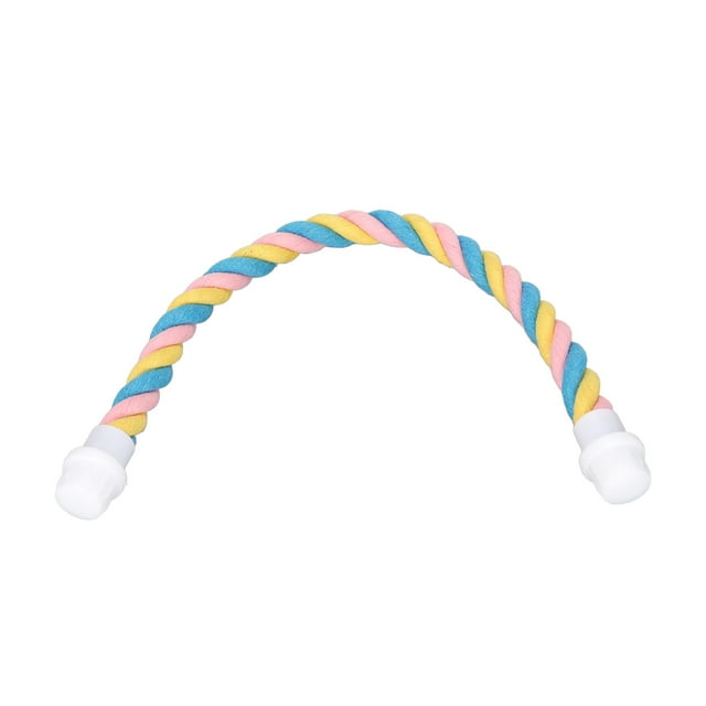 Ecomeon Bird Rope Perch, Bird Perch Rope Durable Colorful Funny For Parakeets