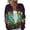 Green, variant on Halloween Cardigan Sweaters for Women Knit Pumpkin Ghost Print Open Front Casual Cardigan Glowing Neon Printed Holiday Outfits Green 3XL