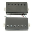 thumbnail image 3 of Artec LPA210 Alnico 5 Covered Standard Humbucker Neck Bridge Pickups Set for LP Style Electric Guitar, Black, 3 of 5