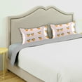 thumbnail image 3 of Yayeee Pillowcase Standard Size Set of 2 Satin Wrinkle Resistant Pillow Case, Cartoon Citrus, 3 of 8