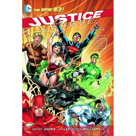 Justice League Vol 01 Origin DC Comics TP