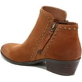 thumbnail image 3 of Sam Edelman Paola Frontier Brown Suede Almond Toe Studded Ankle Bootie Boots (Frontier Brown, 9), 3 of 4