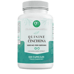 Logic Nutra Quinine Bark Dietary Supplement, 1000mg, Digestive & Leg Comfort Support, 120 Capsules