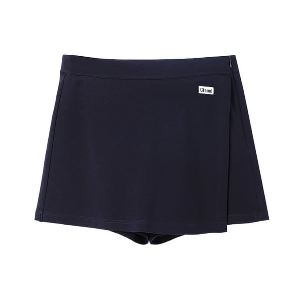 Ctenol Athletic skirts, Women's UltraLuxe High-Waist Tennis Skirt with Built-in Shorts, Athleisure, 4-Way-Stretch, Built-in Shorts