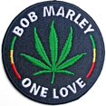thumbnail image 1 of Bob Marley Leaf Iron On Patch, 1 of 1
