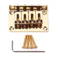 thumbnail image 3 of 4 String Bridge With Wrench and Screws High-Strength Tuners Set Sturdy Zinc Alloy Replacement Parts Ukulele Musical Instrument Gold, 3 of 9