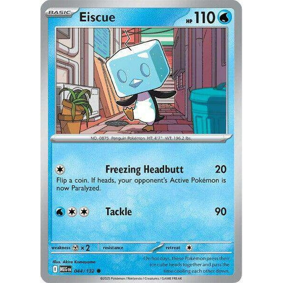 Pokemon ME01: Mega Evolution Common Eiscue #44