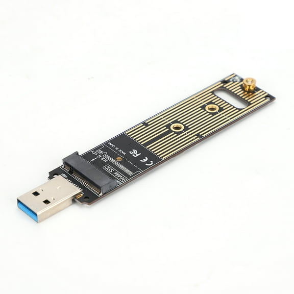 Ccdes SSD Adapter, SSD To USB Converter,M.2 NVME SSD To USB Adapter Board Hard Disk Converter Board SSD Adapter Card