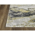 thumbnail image 5 of Abani Laguna 7'9"W x 10' 2"D LAG170A Modern Abstract Gold and Grey Area Rug, 5 of 5