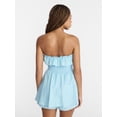 thumbnail image 3 of No Boundaries Strapless Ruffle Romper, Women's XXS-XXL, 3 of 5