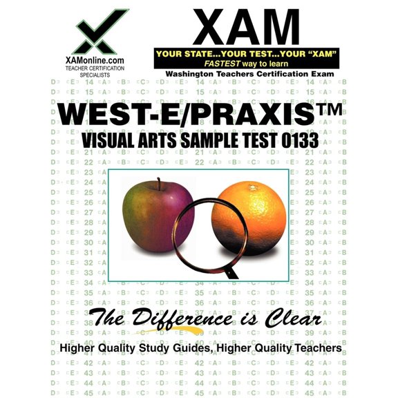 Pre-Owned West-E/Praxis II Visual Arts Sample Test 0133 (Paperback) 1581975678 9781581975673
