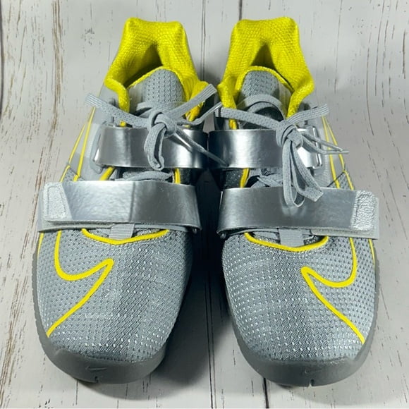【Nike】 Romaleos 4 Wolf Grey Lightning NIKE Nike Romaleos 4 Weightlifting Shoes Wolf Grey Lightning