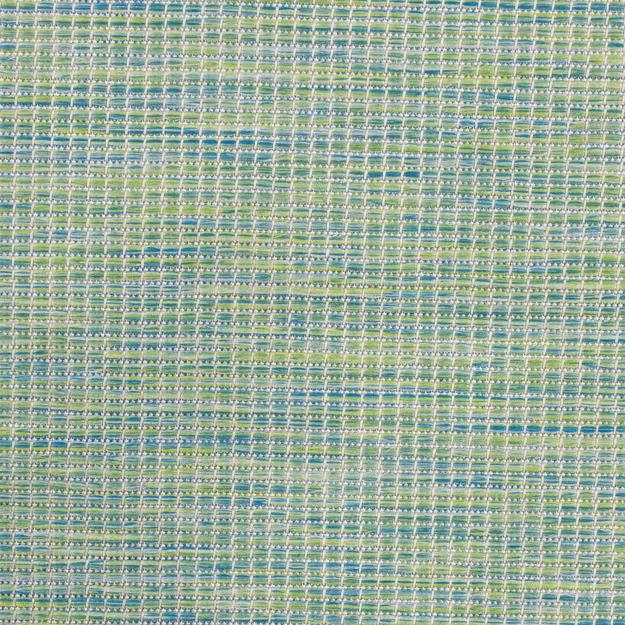 Nourison Positano Indoor/Outdoor Blue/Green 7' x 10' Area Rug, (7x10)