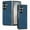 Blue, variant on Dteck for Samsung Galaxy Z Fold 5 5G Case, Retro PU Leather Ultra Thin Slim Durable Shockproof Protective Phone Cover for Samsung Galaxy Z Fold5, Blue