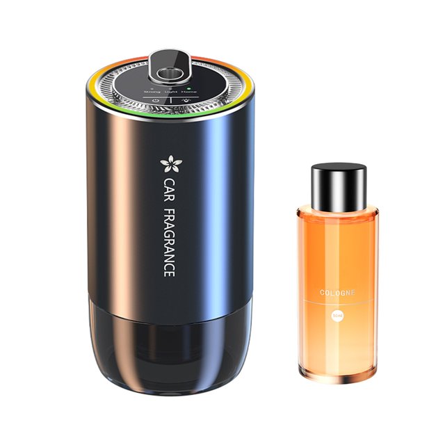 Air Purifier For Home And Car Intelligent Aroma Dispenser Odor Eliminator Smart Voice Control Adjustable Fragrance Strength Aluminum Alloy And ABS Design Big Bag Bed Mini Refrigerator Filter 4 Air 3