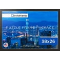 thumbnail image 4 of ArtToFrames 38x26 Inch - 97x66 CM Brown Puzzle Frame for 2000 piece Puzzles.1.25 Inch Custom MDF Puzzle Frames, Coffee - Comes with Economy Acrylic, 4 of 7