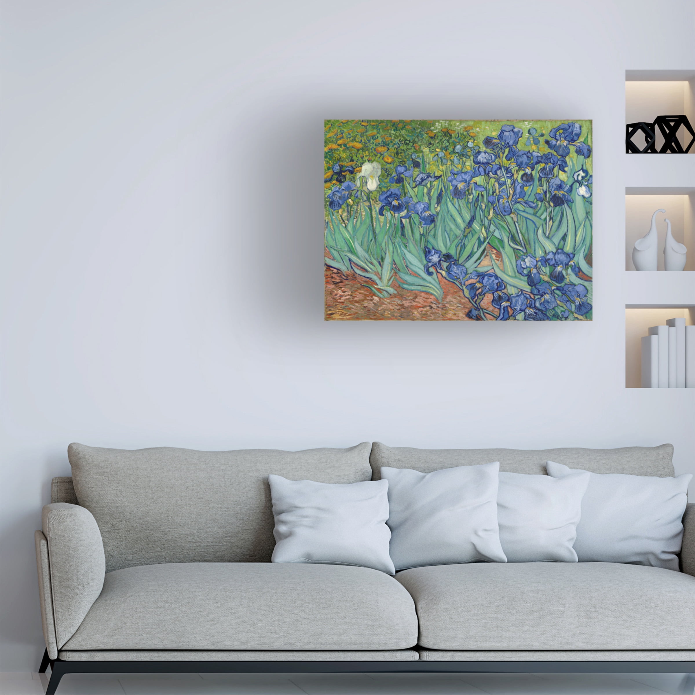 Vincent van Gogh 'Irises 1889' Canvas Art