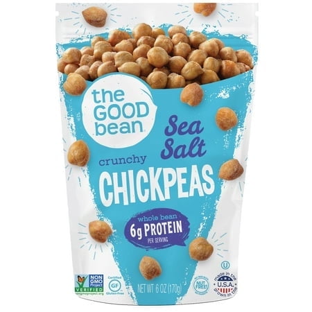 The Good Bean Sea Salt Crunchy Chickpeas, 6 Oz.
