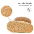 thumbnail image 4 of Toddler Snow Boots Girls Winter Boots,Brown B,9 Toddler=CN28, 4 of 7