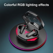 Bluetooth Headphones True Wireless Earbuds 60H Playback LED Power Display Earphones with Wireless Charging Case IPX5 Waterproof in-Ear Earbuds with Mic
