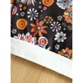 thumbnail image 6 of Seyurigaoka 2 Pcs Baby Girls Pants Set Crew Neck Long Sleeve Tops Cactus/Flower Print T-shirt with Elastic Waist Pants for 0-24M Toddler Kids, 6 of 9