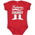 thumbnail image 3 of Inktastic Future Cowboy Western Boots Boys Baby Bodysuit, 3 of 5