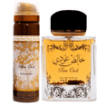 thumbnail image 2 of Lattafa Perfumes Pure Oudi (Khalis Oudi) 2 Piece Set for Unisex (3.4 Ounce Eau de Parfum Spray + 1.7 Ounce Perfumed Body Spray), 2 of 8