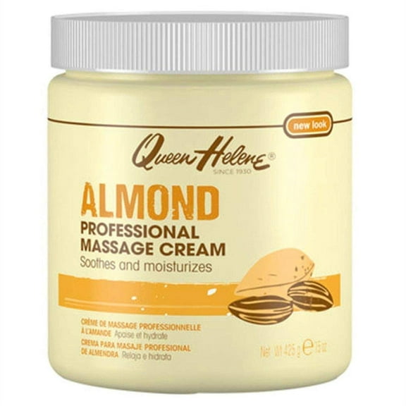 Queen Helene Jar Cream Almond Massage 15 Ounce 443ml 2 Pack
