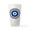 Frosted, variant on CafePress - Greek Mati Evil Eye 4 - Pint Glass, Drinking Glass, 16 oz. CafePress